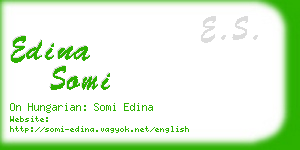 edina somi business card